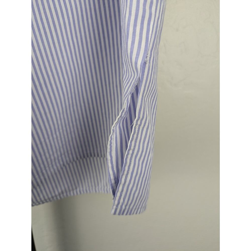 Kate Spade Broome Street Blue and White Stripe Off The Shoulder Top - Picture 8 of 8